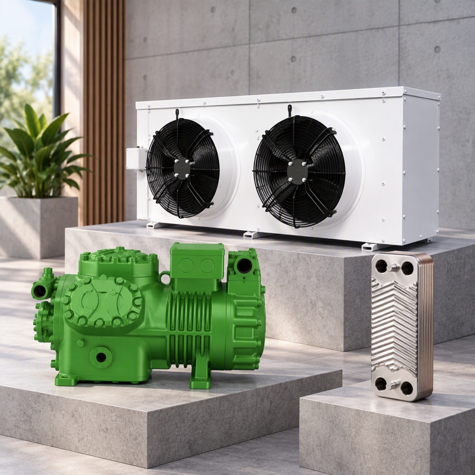 HVAC and refrigeration equipment